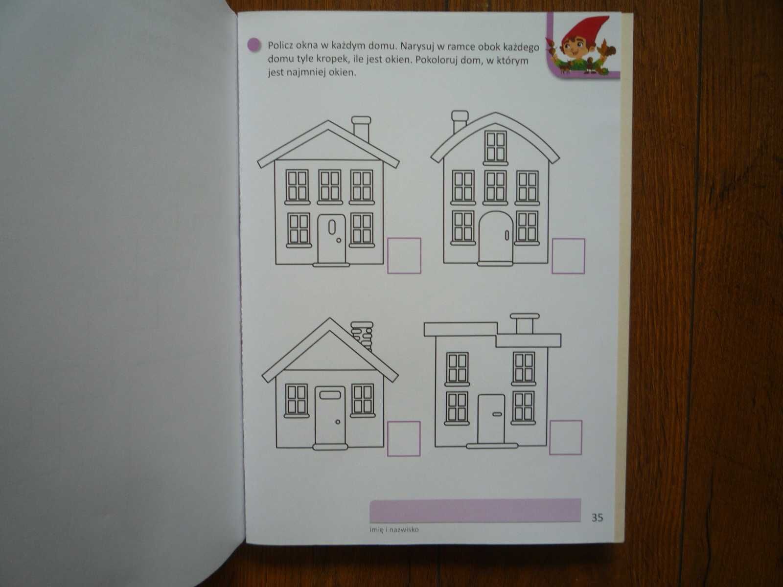 Kraina przedszkolaka. Karty pracy. Część 1. 6-latki przedszkole