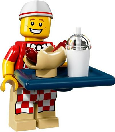 Lego Minifigures Seria 17 6. Hot Dog Man Nowa! Nie otwierana!