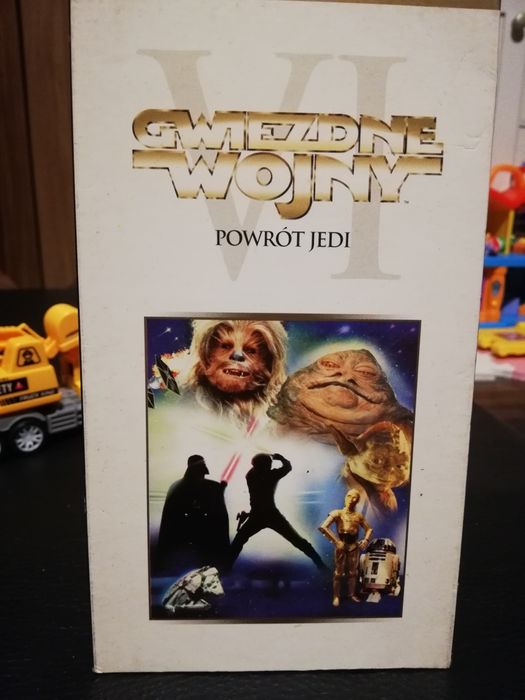 Gwiezdne Wojny Powrót Jedi orginalny film VHS stan bardzo dobry