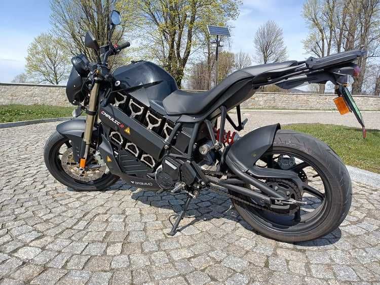 Jak Nowy Motocykl Elektryczny  BRAMMO EMPULSE R