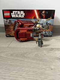 lego 75099 star wars śmigacz rey