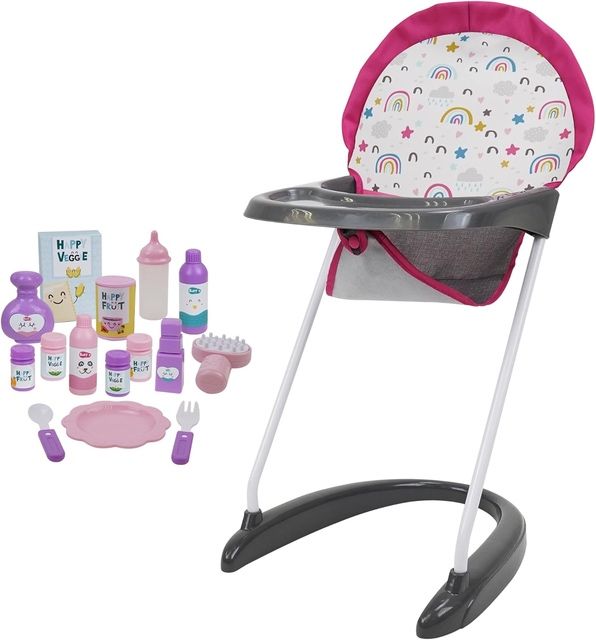 Ігровий набір коляска, стільчик для годування, манеж, колиска