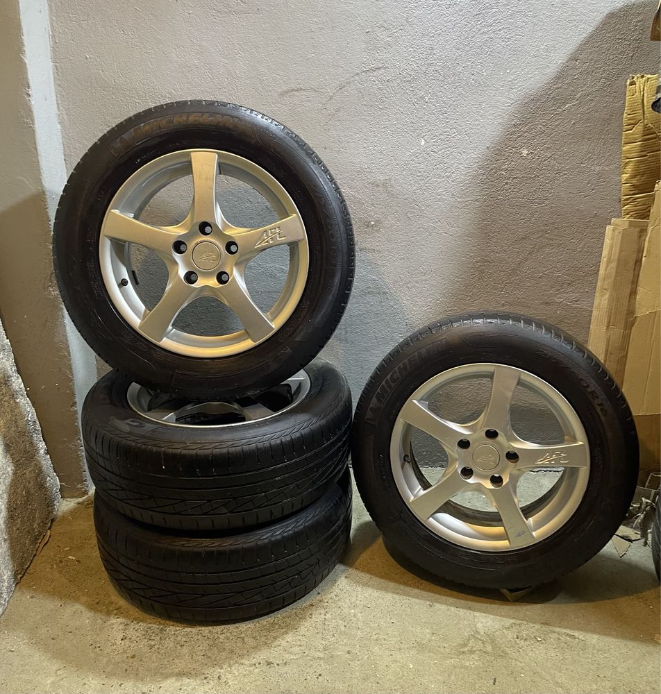 Felgi Koła 16' cali * 5x100 215/60/ et 40 * VW GOLF SEAT AUDI Alufelgi