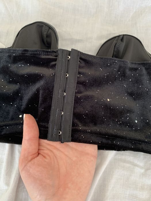 Корсет хс чорний