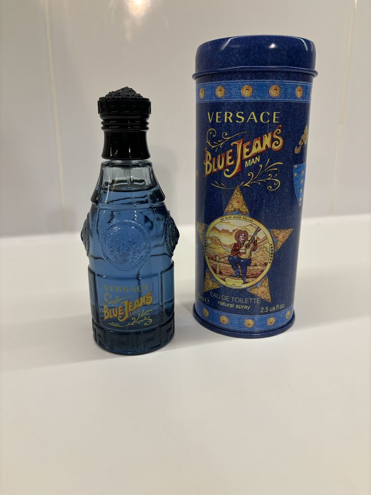 Perfum versace blue jeans man 75ml