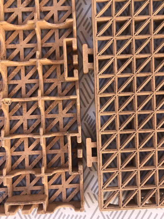 Estrado de encaixe PVC para o exterior