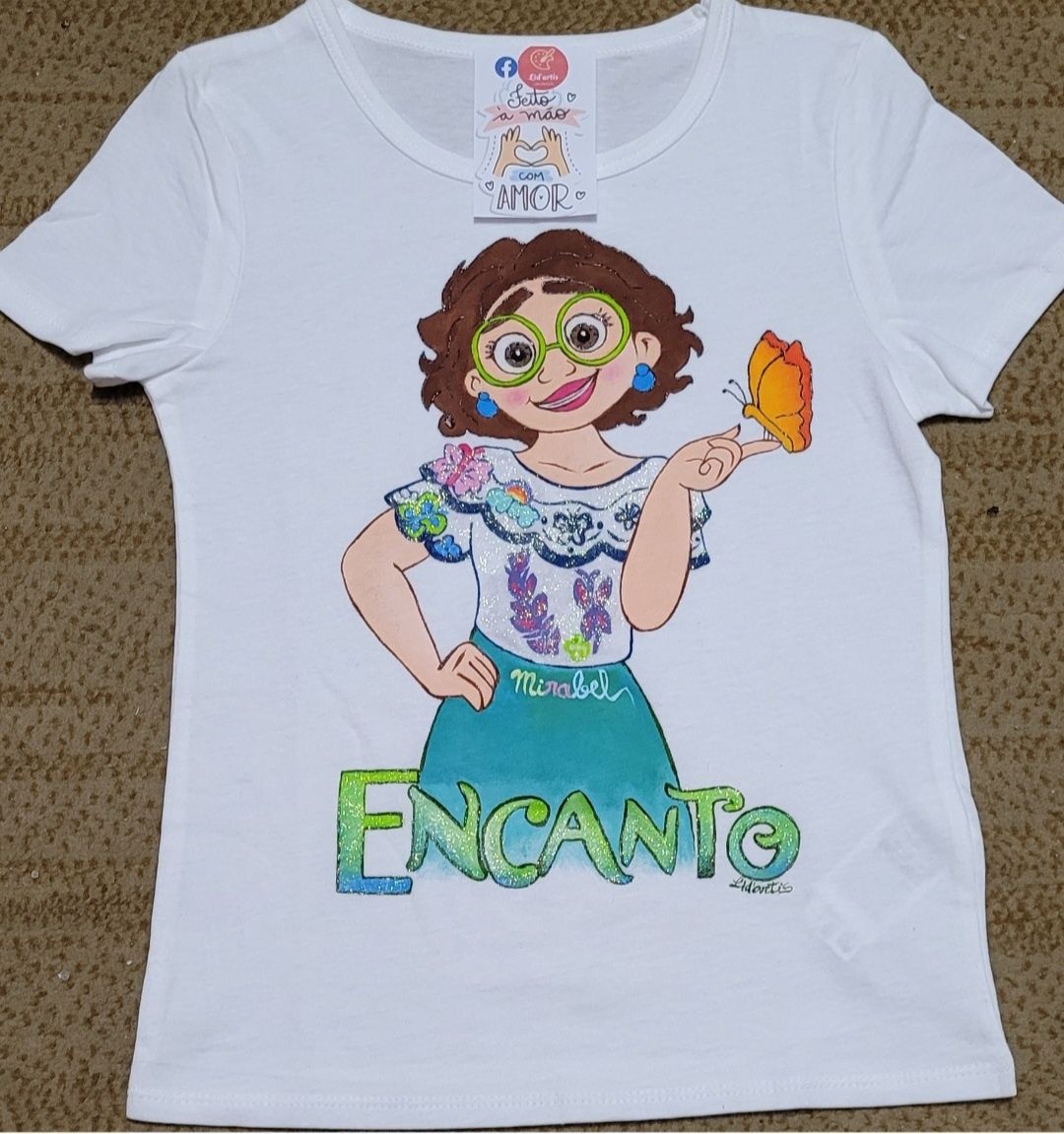 Pintura em t-shirt