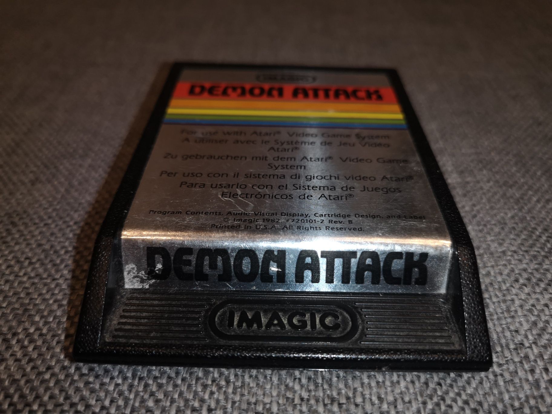 Demon Attack ATARI 2600 gra (oryg testowany) RETRO (1982) sklep Ursus