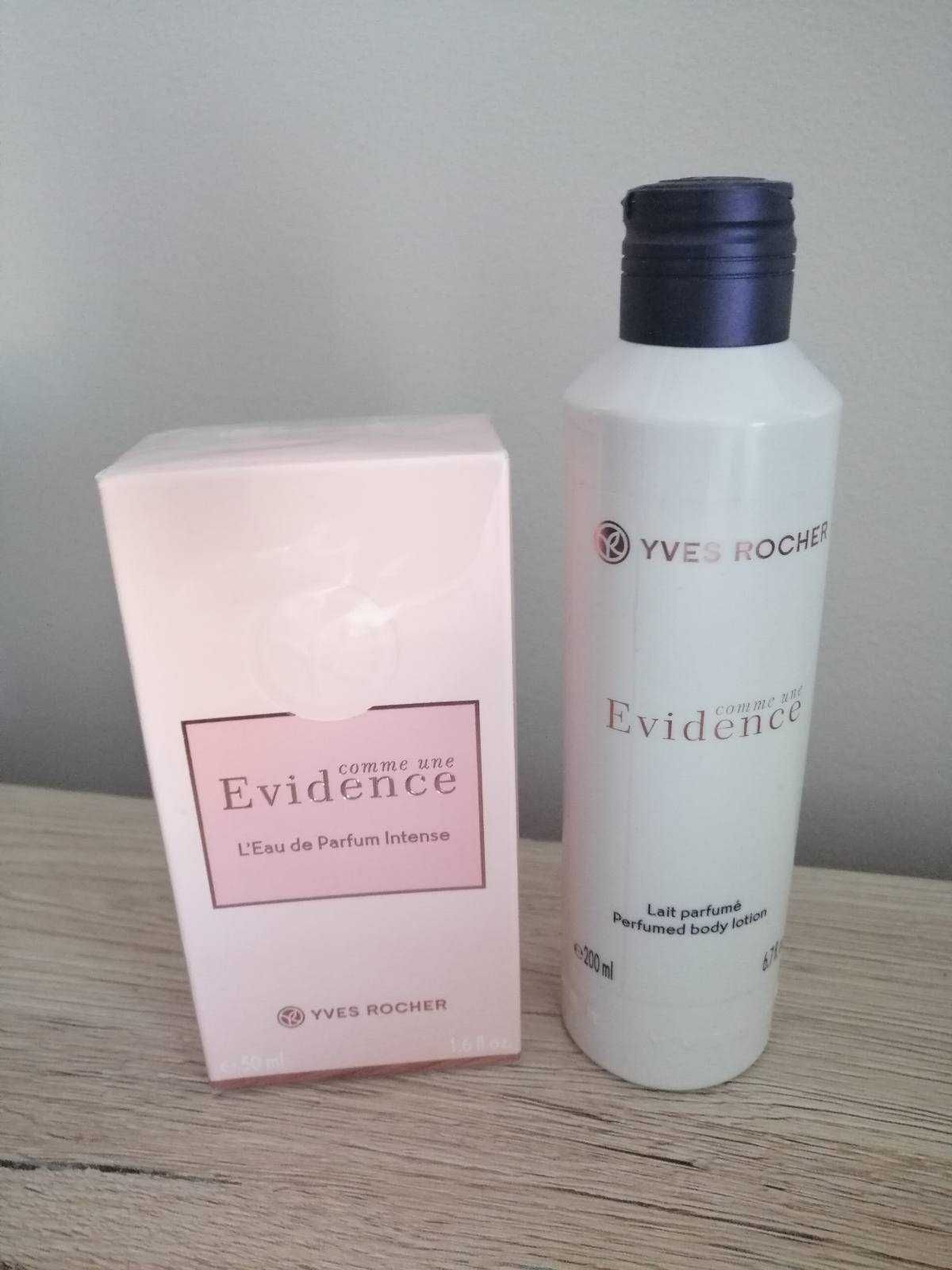 Woda 50ml. i mleczko perfumowane 200ml. Co me une Evidence Yves Rocher