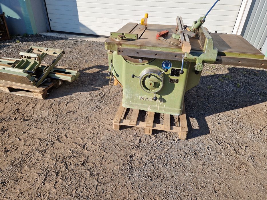 Piła stołowa formatowa krajzega wózek boczny martin altendorf bauerle