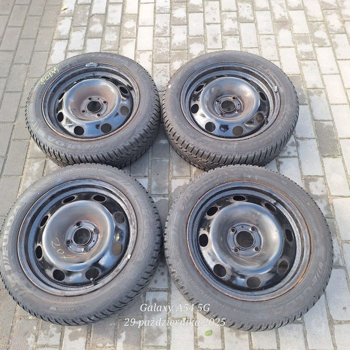 Koła z oponami zimowymi Fulda 195/55R16 4x108 Et27 Peugeot