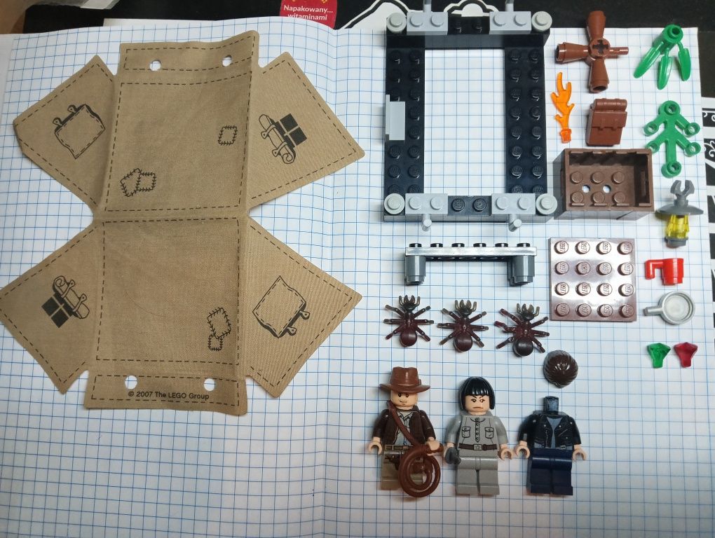 LEGO 7624 Indiana Jones UNIKAT