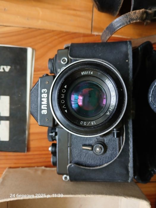 Фотоапарат Алмаз,  і відеокамери