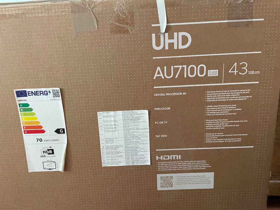 Telewizor Samsung 43" 4K UHD Smart TV