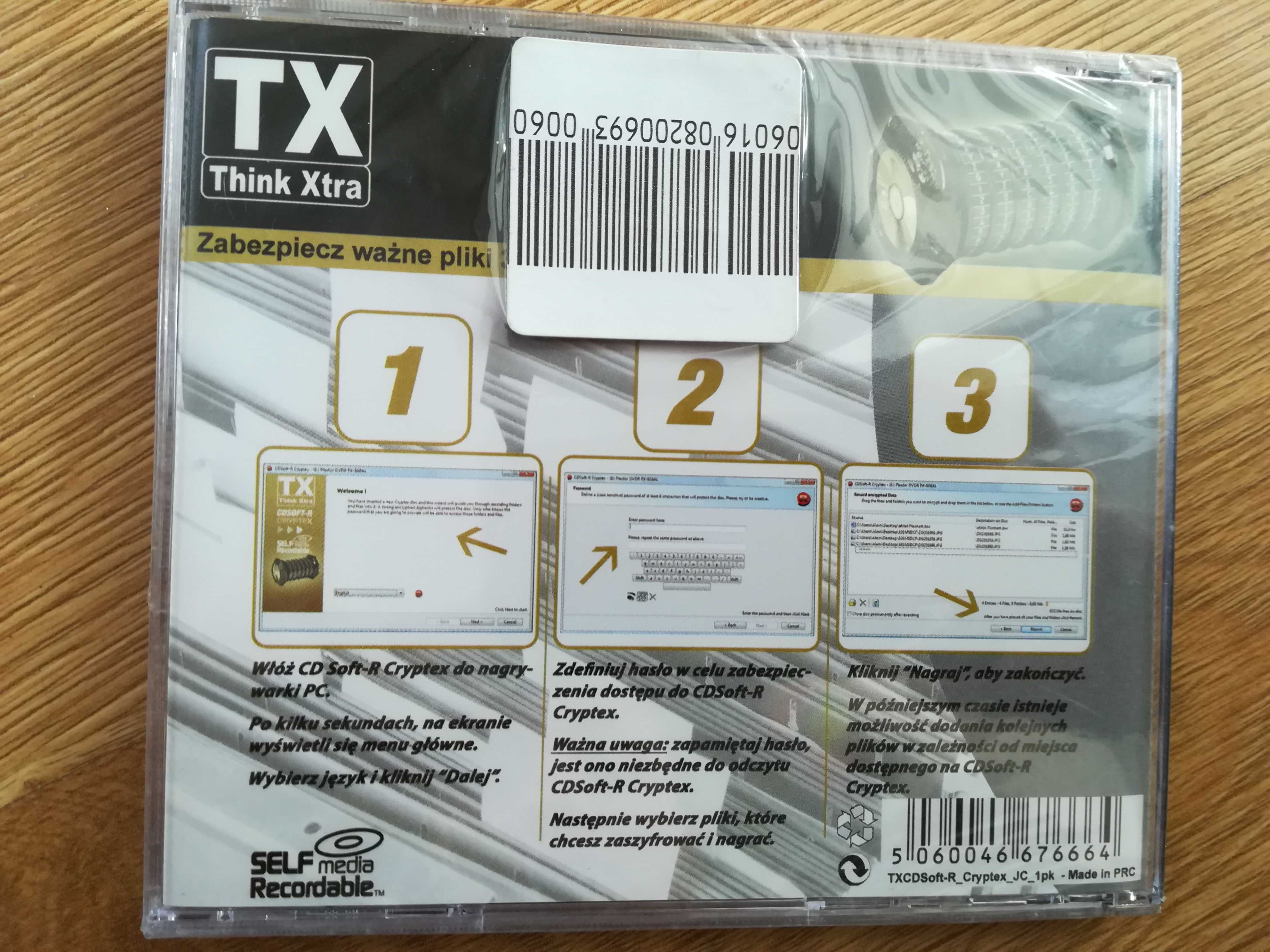 TX Think Xtra - CRYPTEX CDSoft-R - CDR+program