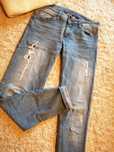 Jeasny damskie z przetarciami h&m
