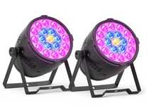 Oświetlenie sceniczne, reflektor 19x15W Wash Zoom LED RGBW DMX