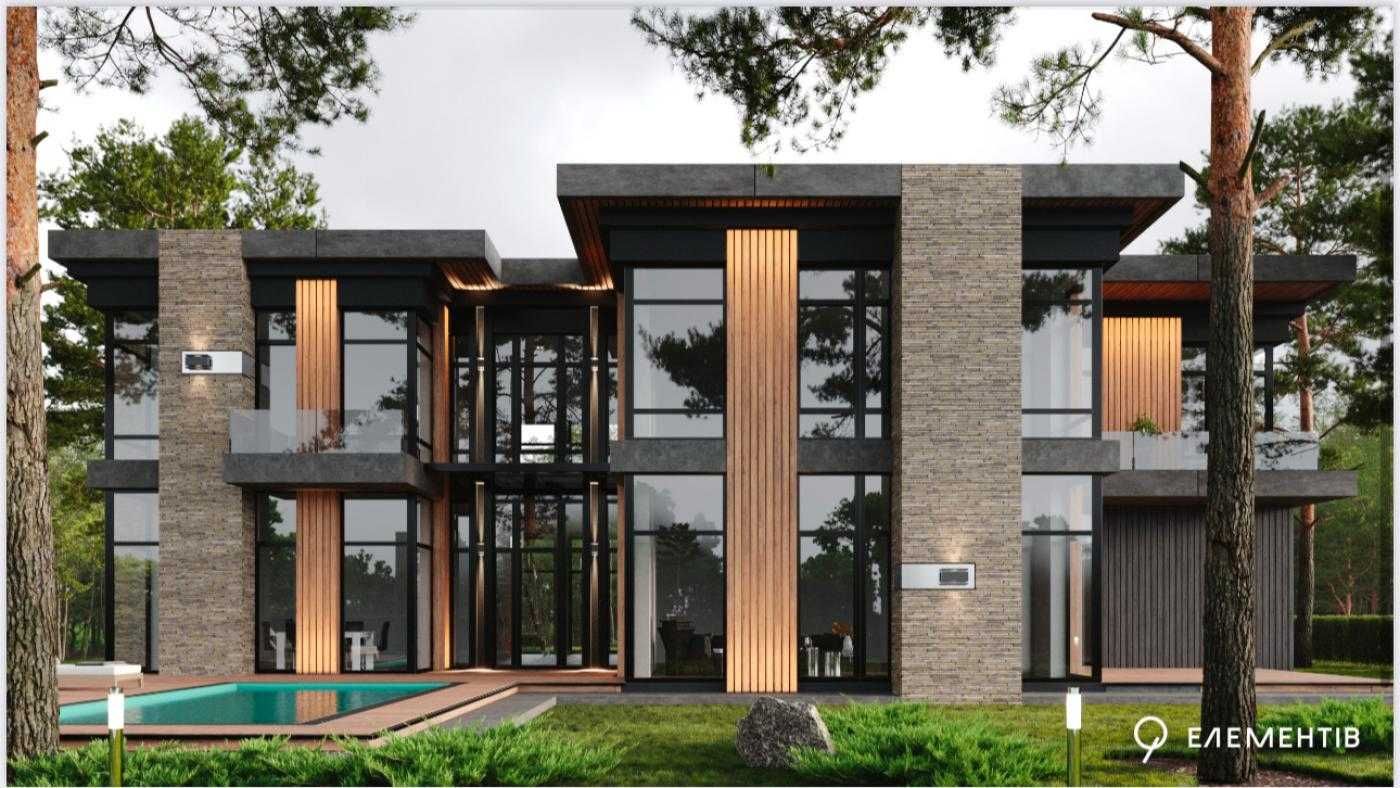 Продажа дома Лесники 7 комнат 430м2 2 этажа КГ 9 элементов Бассейн