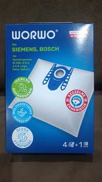 Worki do odkurzacza siemens bosch 4szt plus 1 szt filtr