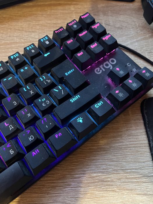 Механічна клавіатура ergo KB-905 СТАН НОВОЇ
