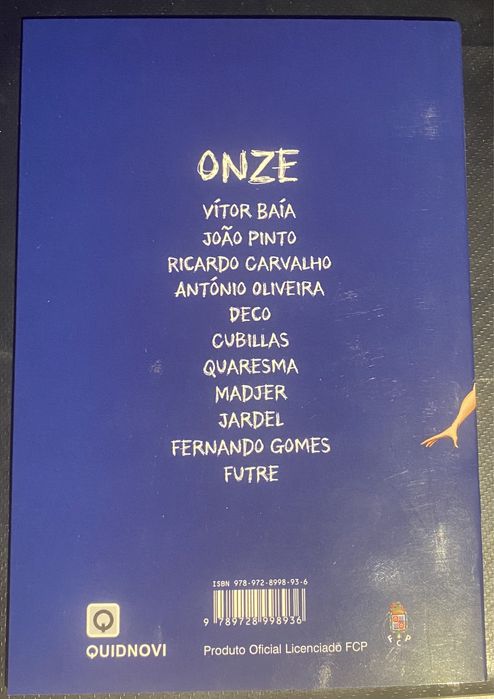 Livro “FCP 100 Momentos” oferta: livro Os 11 melhores do FCP