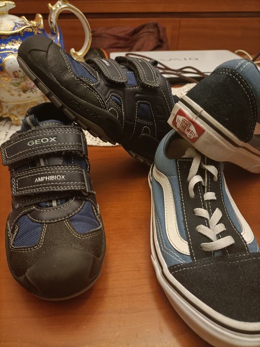 Calçados pack de criança Geox e Vans