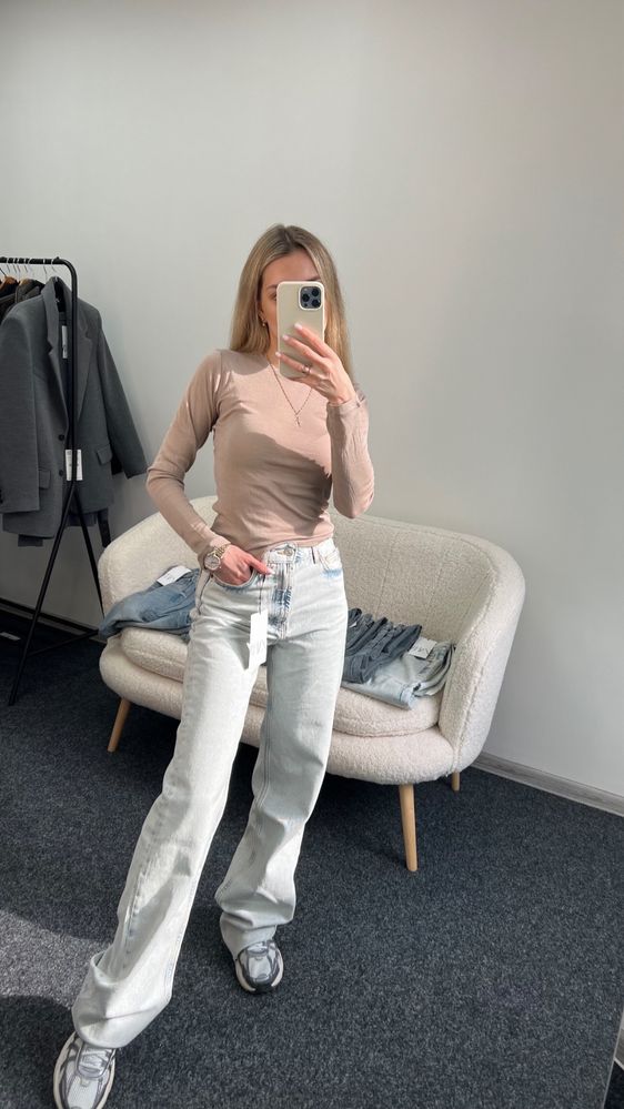 Джинси Zara wide leg від  32 до 40