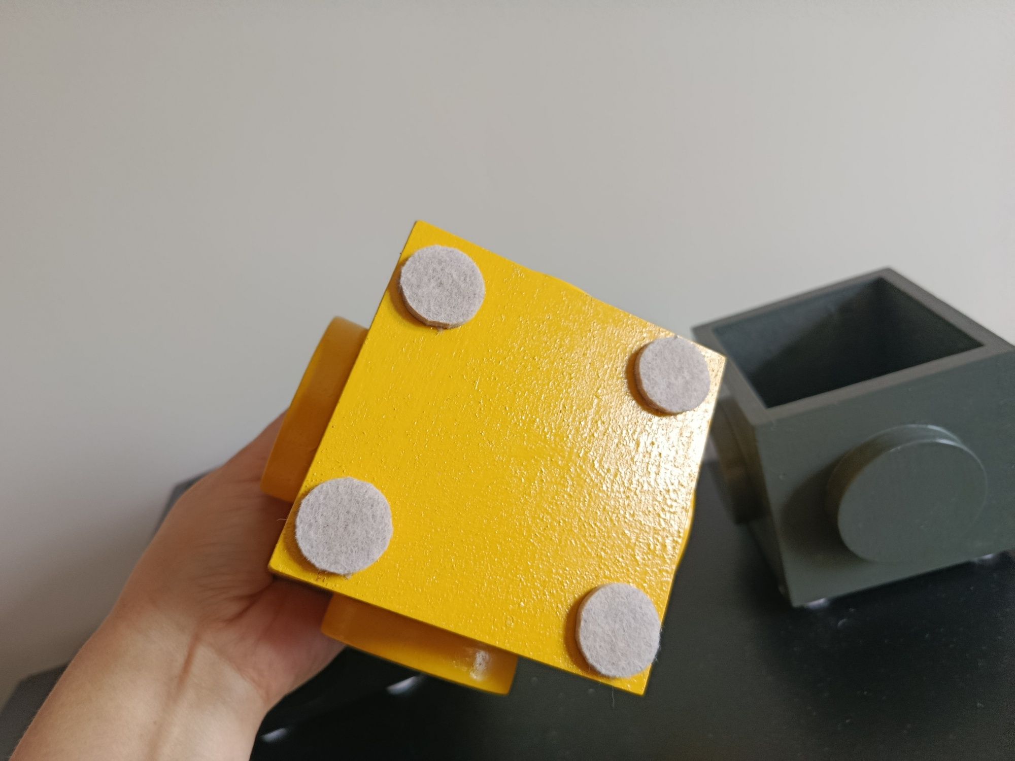 3 pojemniki (organizer) w kształcie LEGO
