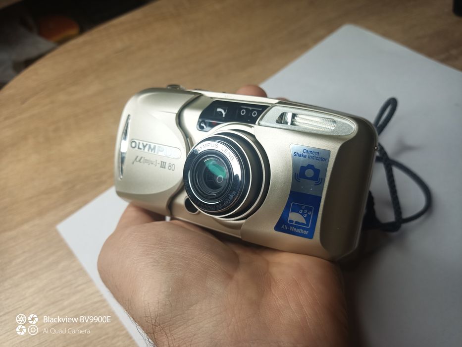 Olympus mju III 80 фотоапарат хороший стан