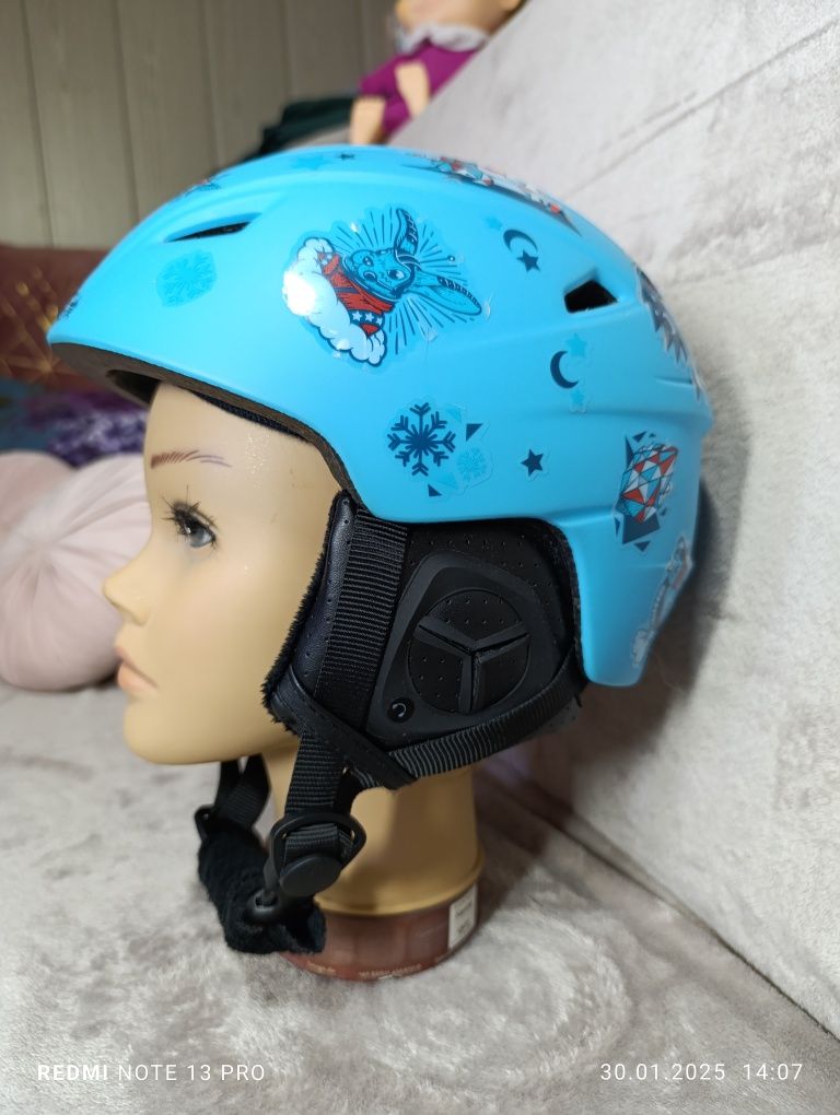 Kask narciarski dla dzieci rozmiar 49-51cm