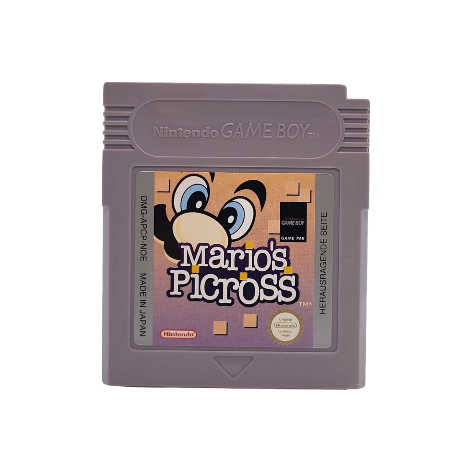 Mario's Picross Game Boy Gameboy Classic