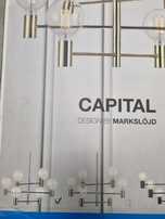 Lampa wisząca Capital Markslojd 6xE27 60W Metal Chrom