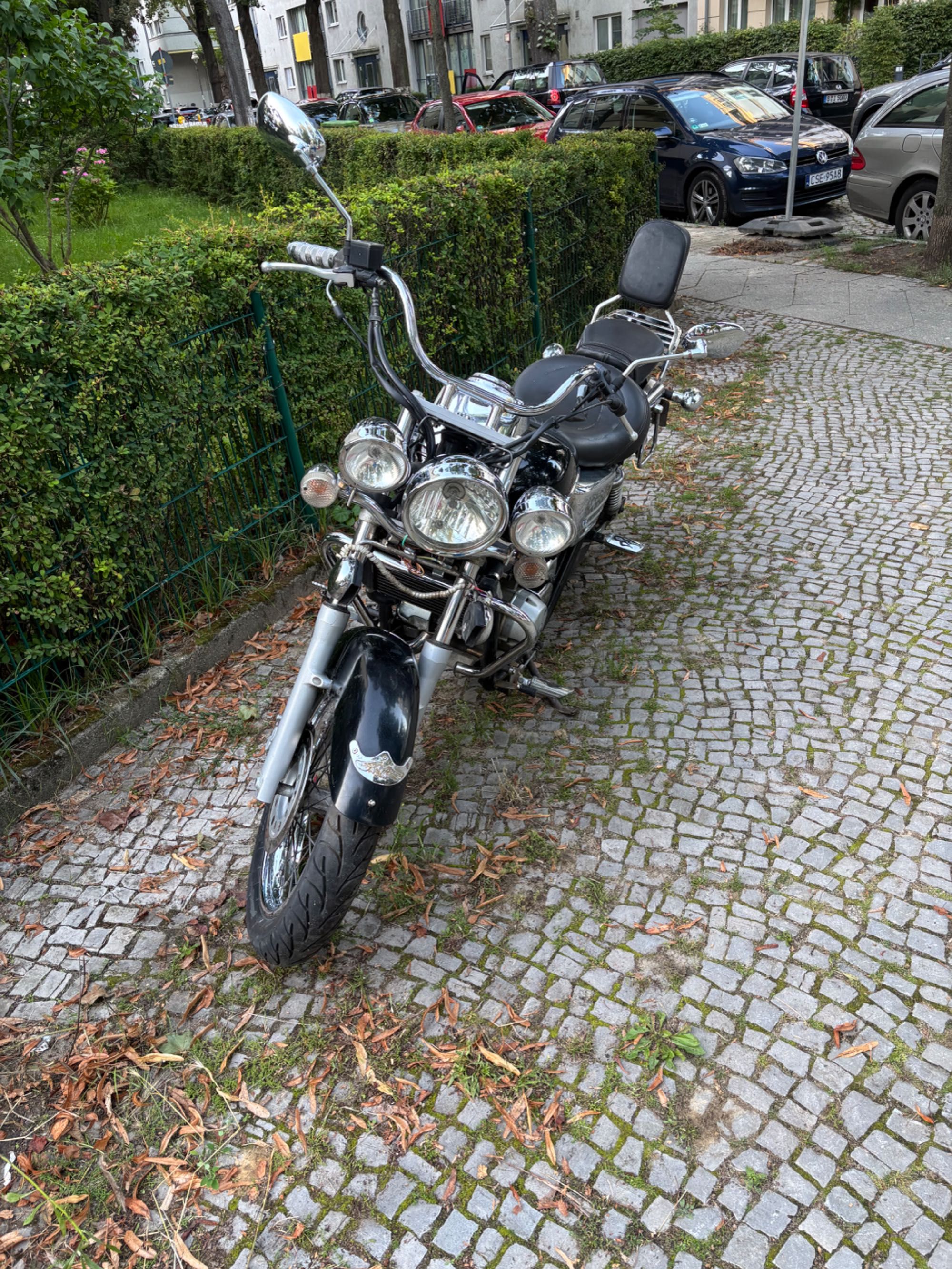 Honda Shadow 125 do dopieszczenia