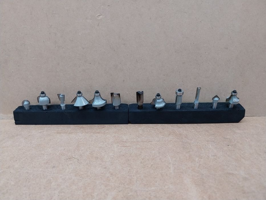 Clas Ohlson Frezy Trzpieniowe Zestaw 12sztuk 8mm