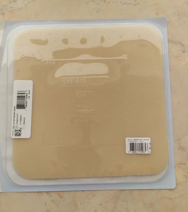 Zestaw 3 opatrunków Granuflex hydrokoloidowy