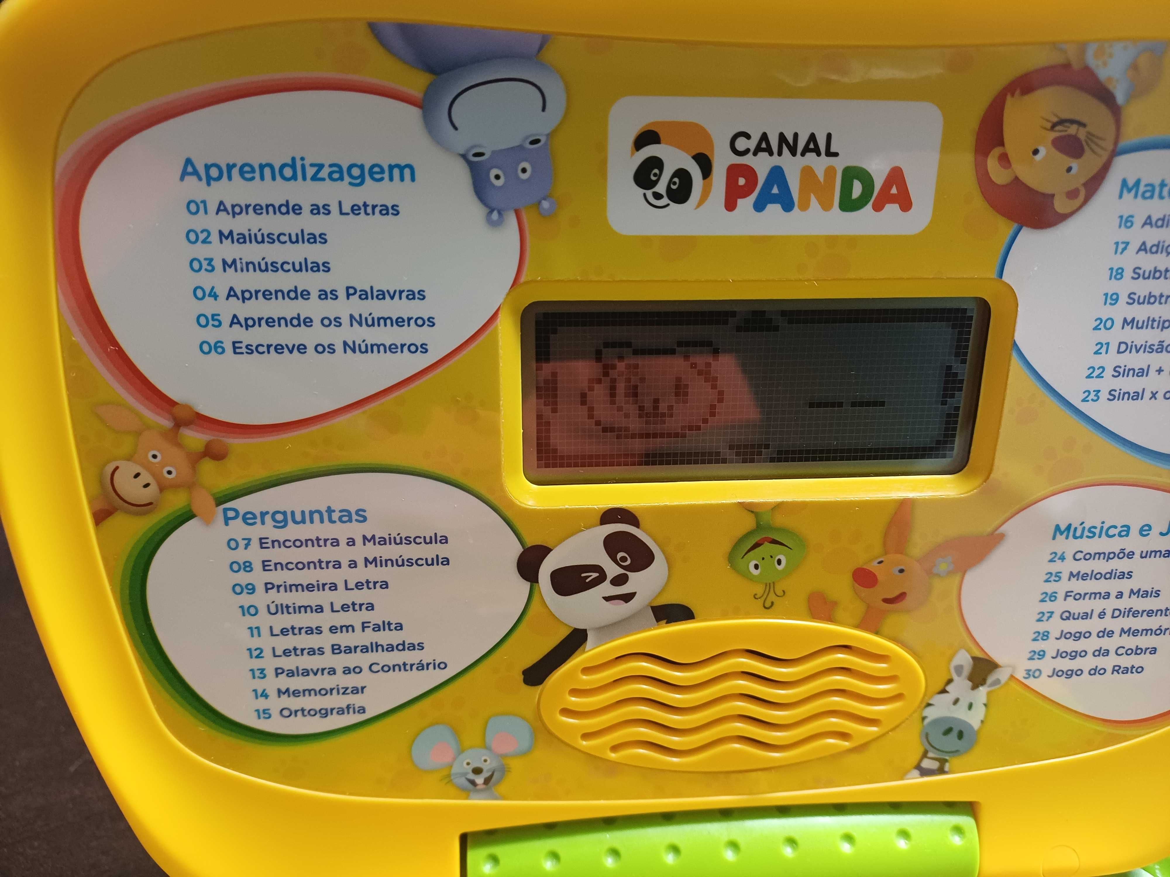 Brinquedo computador panda