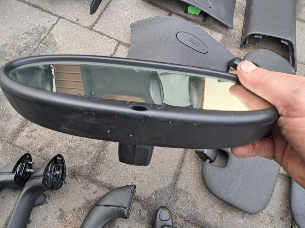 Podsufitka słupki Czarne MINI Cooper Clubman R55