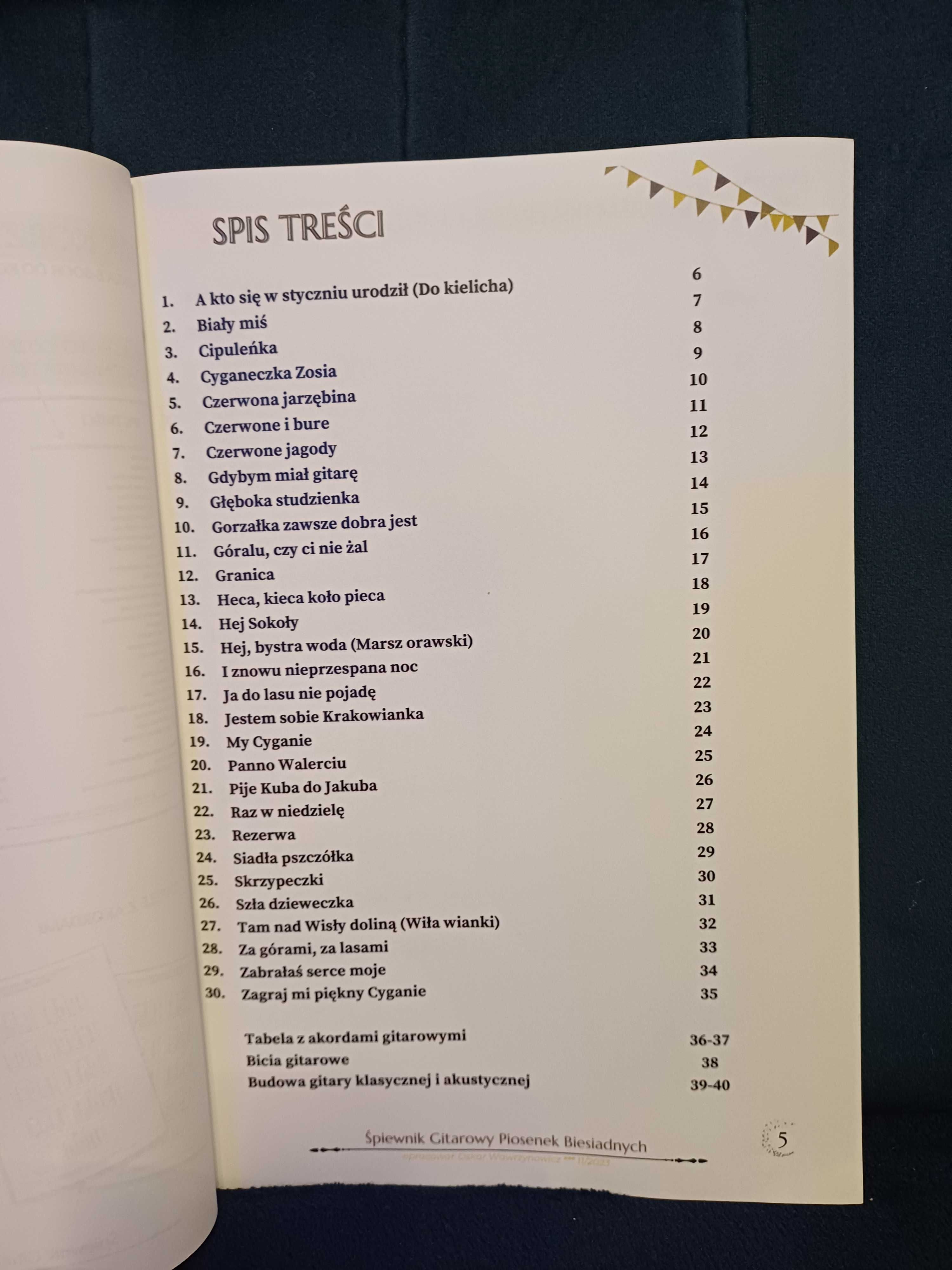 Śpiewnik Gitarowy Piosenek Biesiadnych_ebook