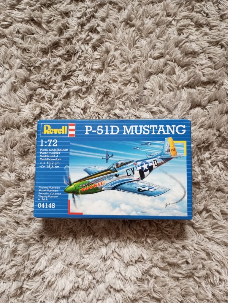 P-51D Mustang Model do sklejania