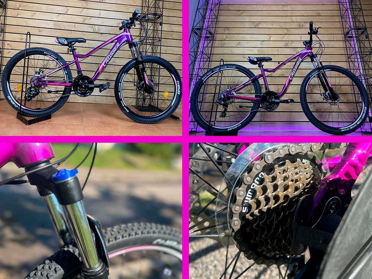 Горный алюминиевый велосипед Crosser Mary 24/26/27.5/29' SHIMANO 2024Г