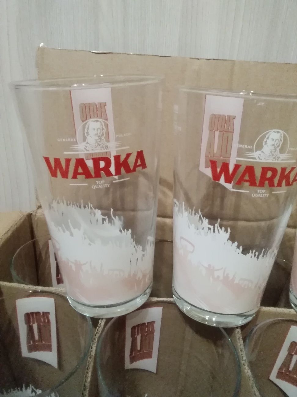 Szklanki Warka 0,5l x12 szt