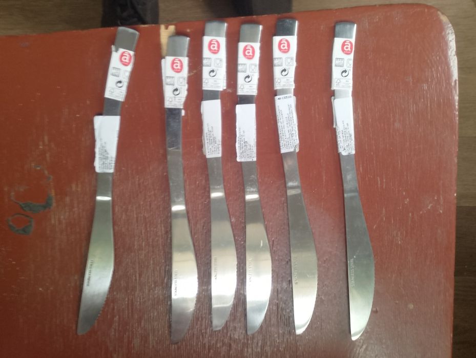 Набори столовых ножей. 6 шт.