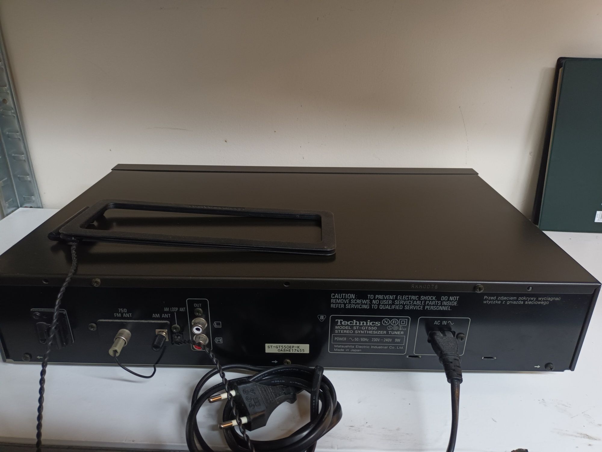 ST-GT550 Technics Stereo Synthesizer Tuner Radio Technics