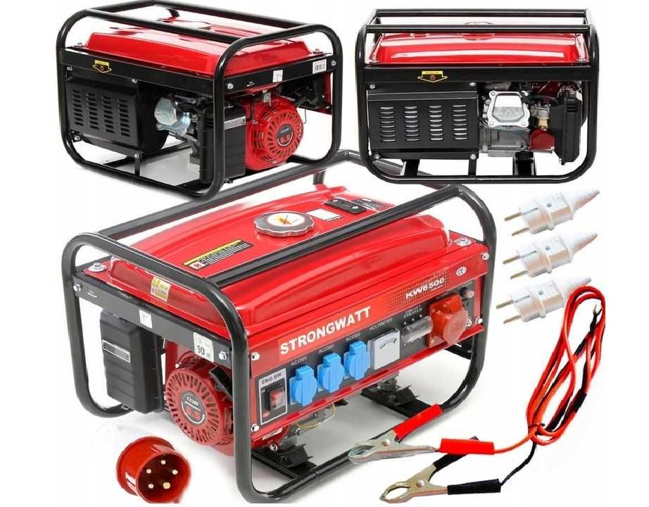 GENERATOR prądotwórczy AGREGAT 2500W 230-380V 6,5 KM 1863