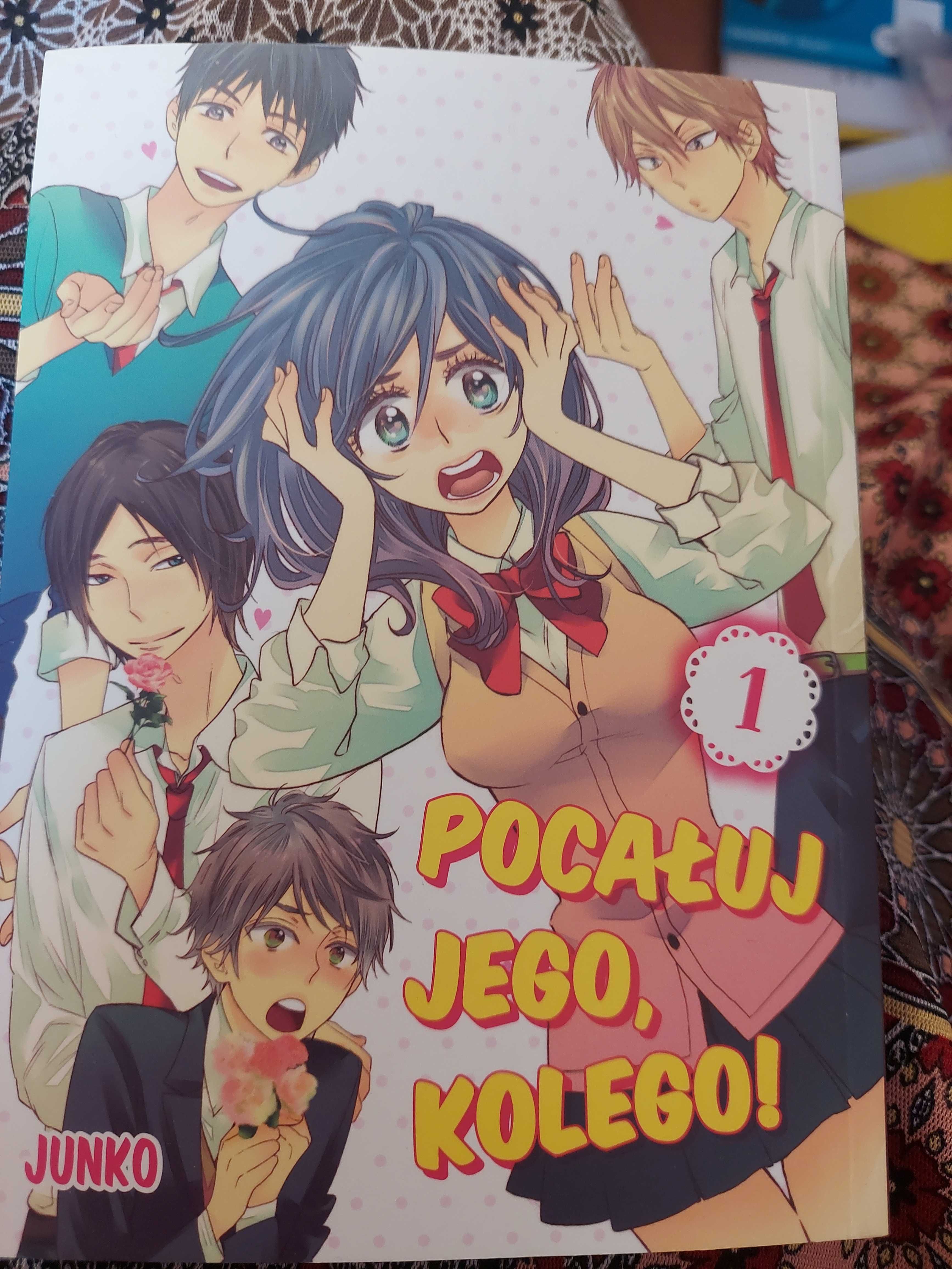 Manga "Pocałuj jego kolego 1", Waneko