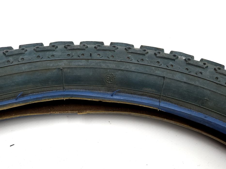 Opona Stomil Motylek 20x2,125 niebieska 1996 rok Romet BMX American