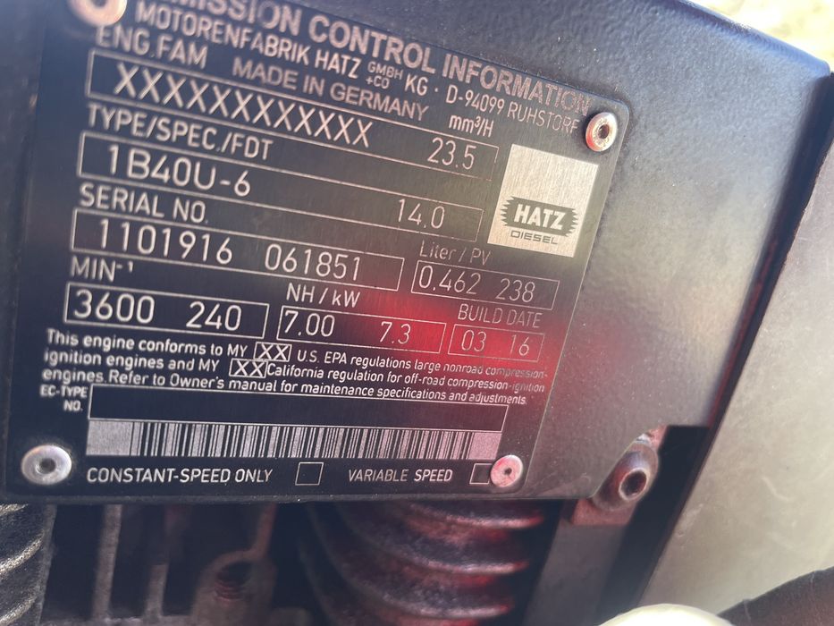 Koppl  4K 512H Diesel Hatz glebogryzarka mulczer pług dzik traktorek