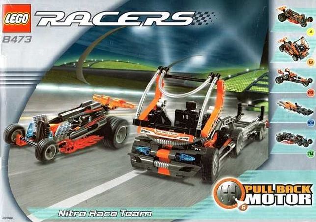 8473 LEGO Drome Racers Nitro Race Team