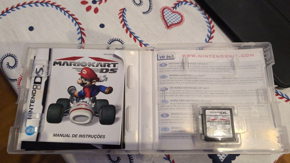 Nintendo DS com 5 Jogos