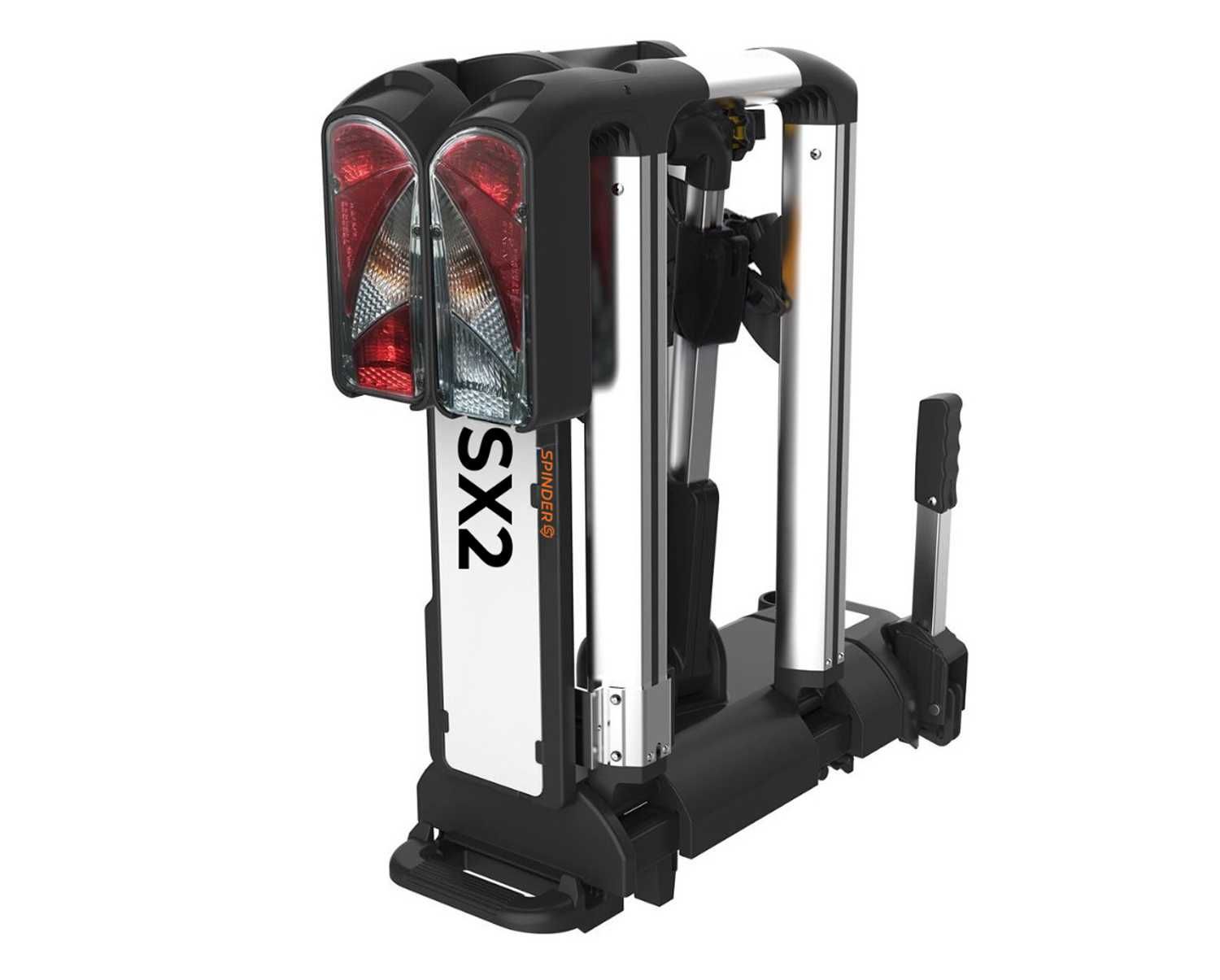 Bagażnik SPINDER SX2 TX2 na2+1 rowery Ebike uchył na hak jak Epos